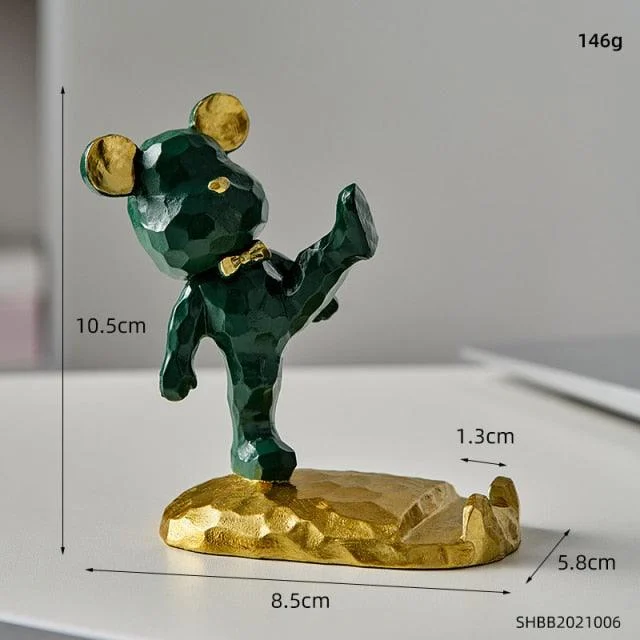 GeometricBearPhoneHolder-Homeko11 Geometric Bear Phone Holder - Homeko