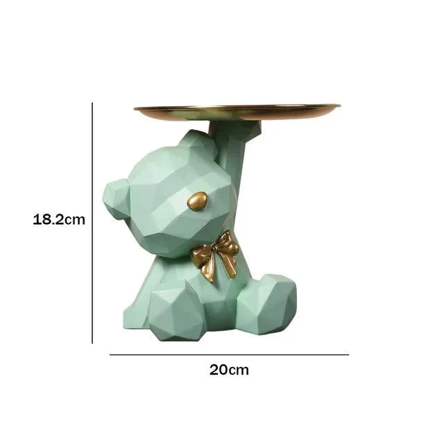 GeometricBearTray-Homeko8 Geometric Bear Tray - Homeko