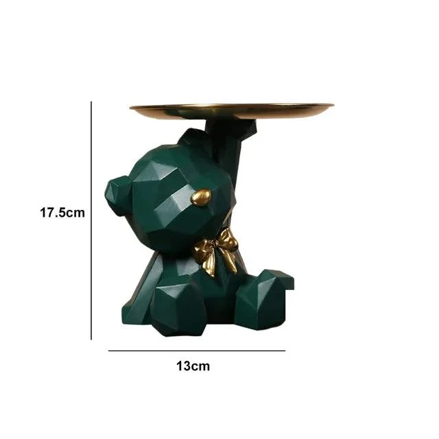 GeometricBearTray-Homeko9 Geometric Bear Tray - Homeko