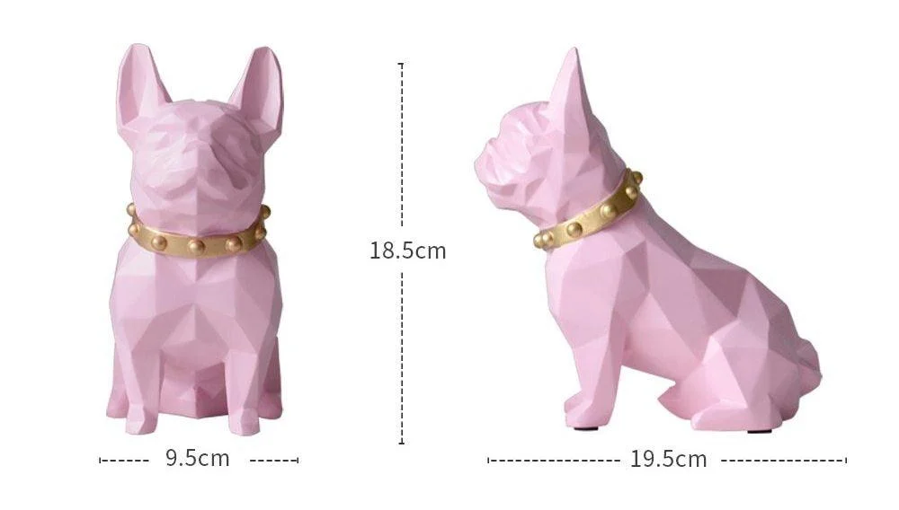 GeometricBulldogCoinBox-Homeko8 Geometric Bulldog Coin Box - Homeko
