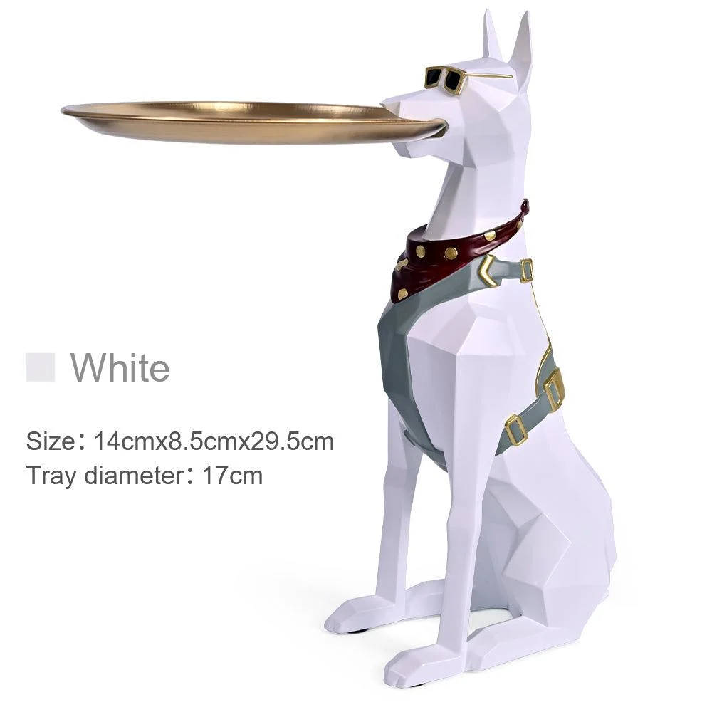 GeometricDobermanKeyTray-Homeko10 Geometric Doberman Key Tray - Homeko