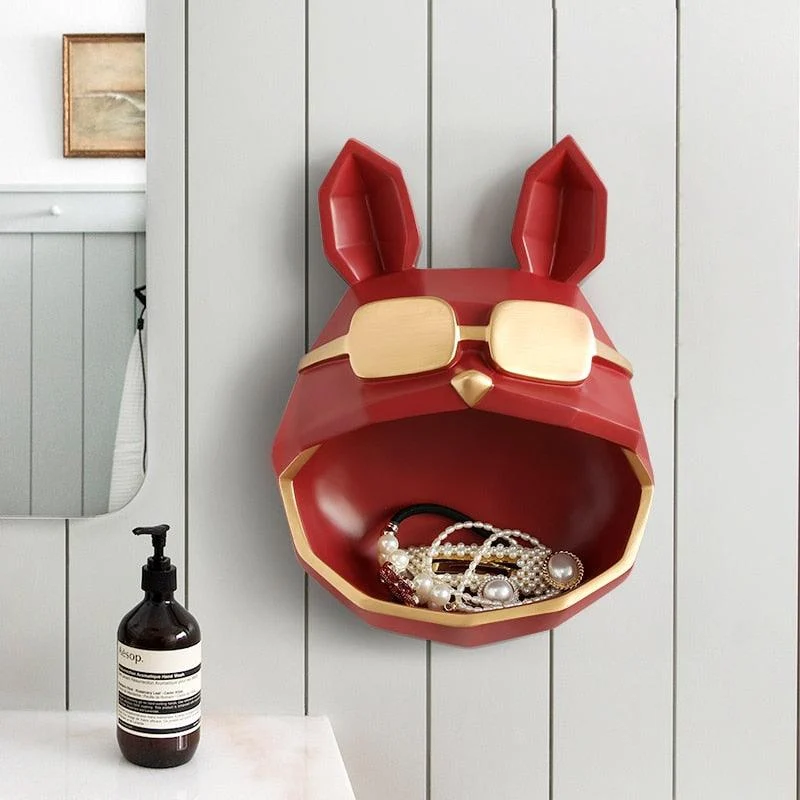 GeometricDogStorageBowl-Homeko4 Geometric Dog Storage Bowl - Homeko