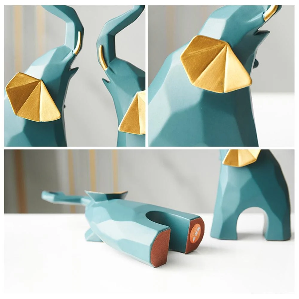 GeometricElephantSculpture-Homeko10 Geometric Elephant Sculpture - Homeko