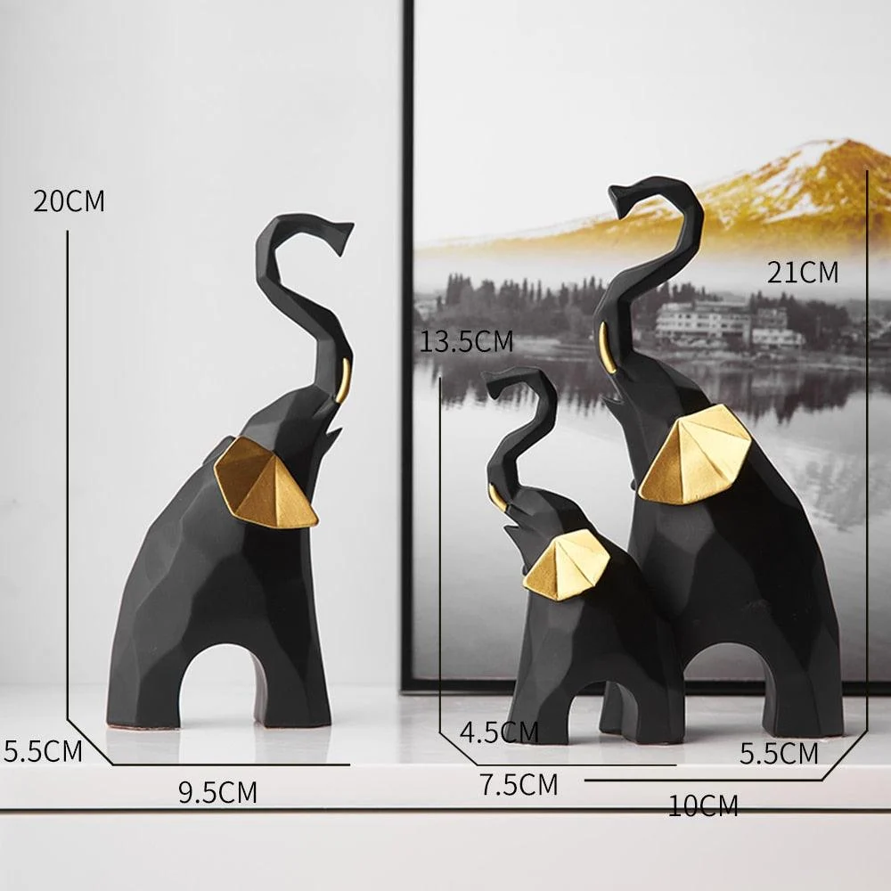 GeometricElephantSculpture-Homeko13 Geometric Elephant Sculpture - Homeko