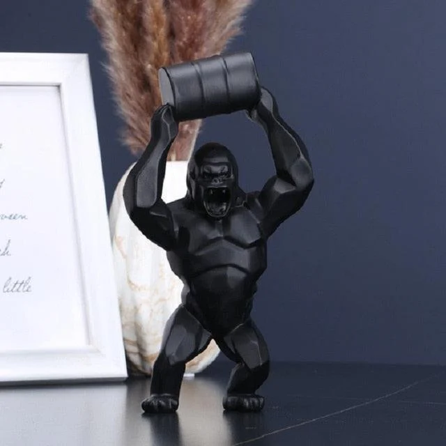 GeometricMadKingKongStatue-Homeko12 Geometric Mad King Kong Statue - Homeko
