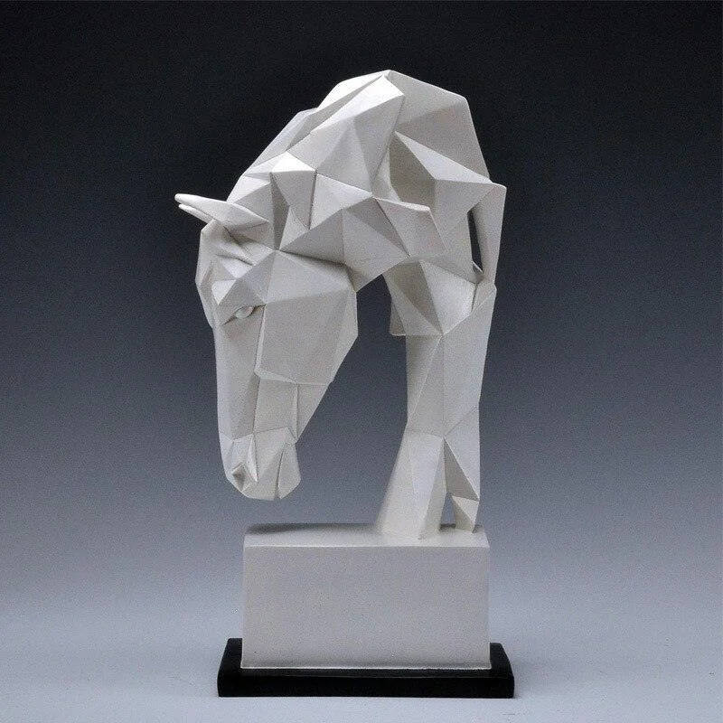 GeometricOrigamiHorse-Homeko2 Geometric Origami Horse - Homeko