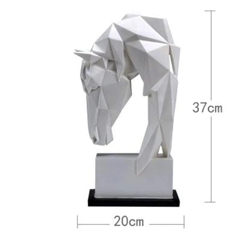 GeometricOrigamiHorse-Homeko6 Geometric Origami Horse - Homeko