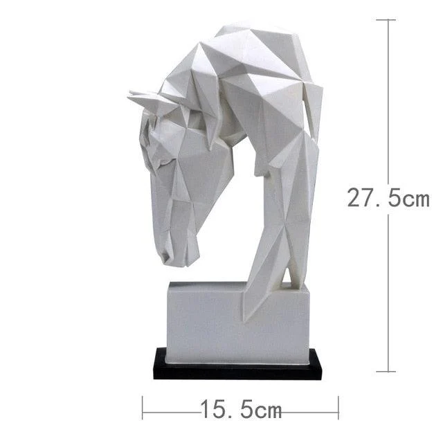 GeometricOrigamiHorse-Homeko7 Geometric Origami Horse - Homeko