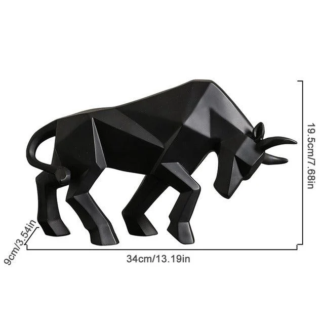 GeometricRagingBull-Homeko12 Geometric Raging Bull - Homeko