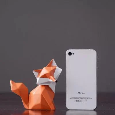 GeometricRedFox-Homeko1 Geometric Red Fox - Homeko