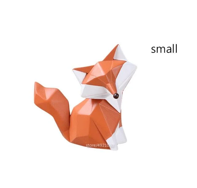 GeometricRedFox-Homeko9 Geometric Red Fox - Homeko