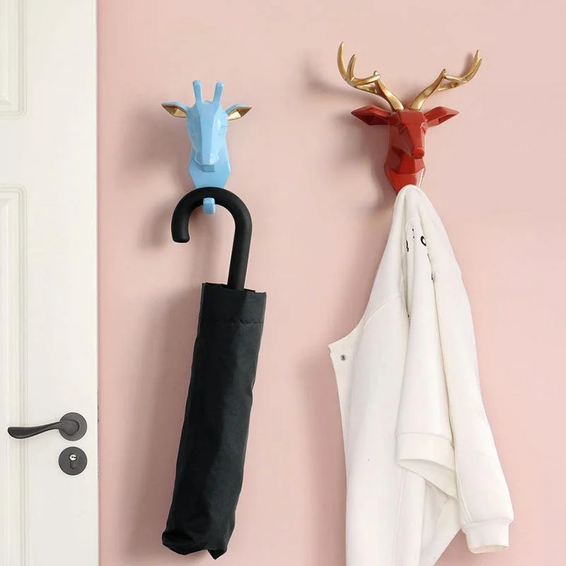 GeometricSafariWallHook-Homeko11 Geometric Safari Wall Hook - Homeko