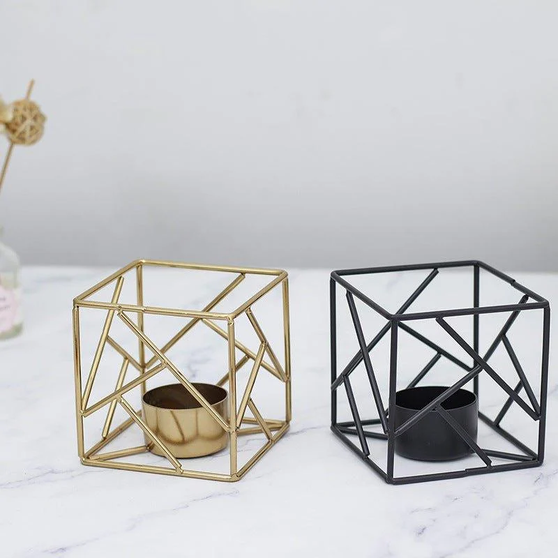 Geometric Candle Holders -