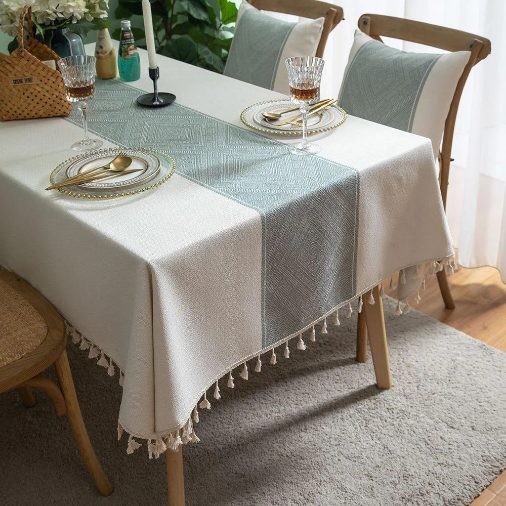 Geometric_Cotton_Tablecloth_-_-4193615 Geometric Cotton Tablecloth -