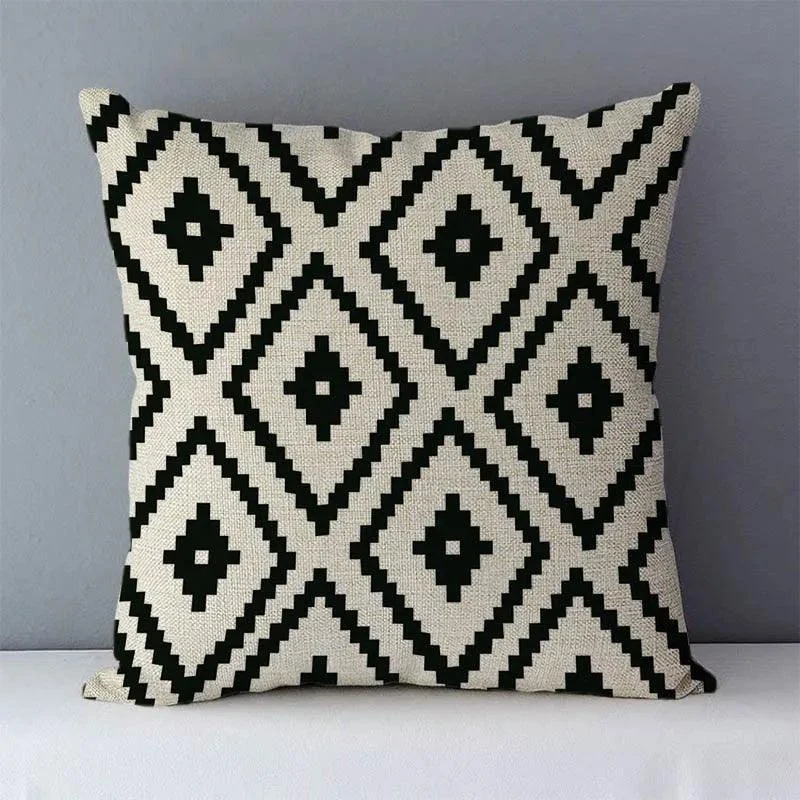 Geometric Cozy Cushion -