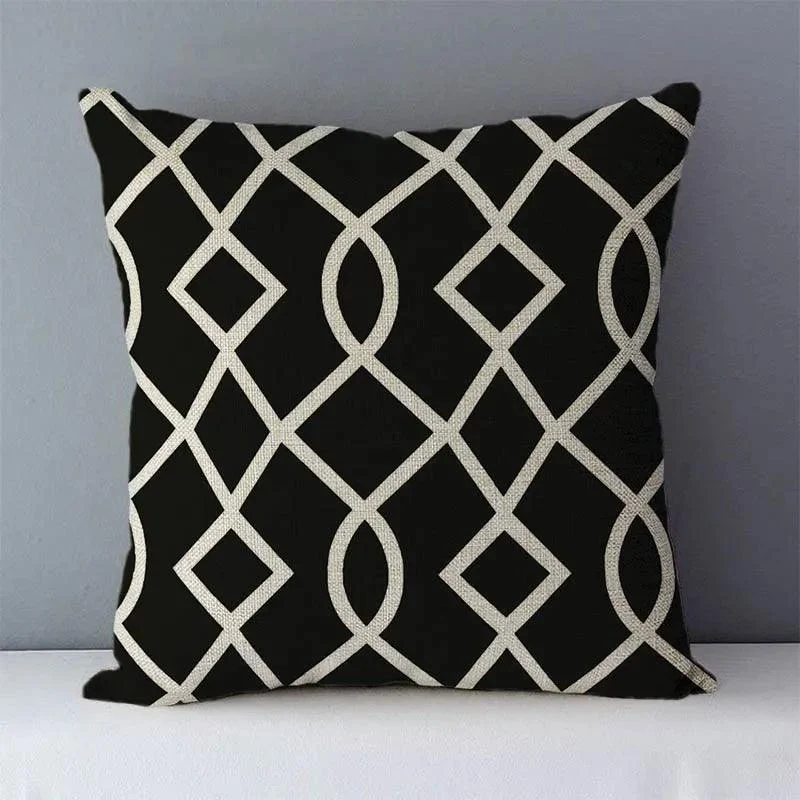 Geometric Cozy Cushion -