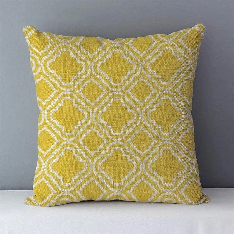 Geometric Cozy Cushion -