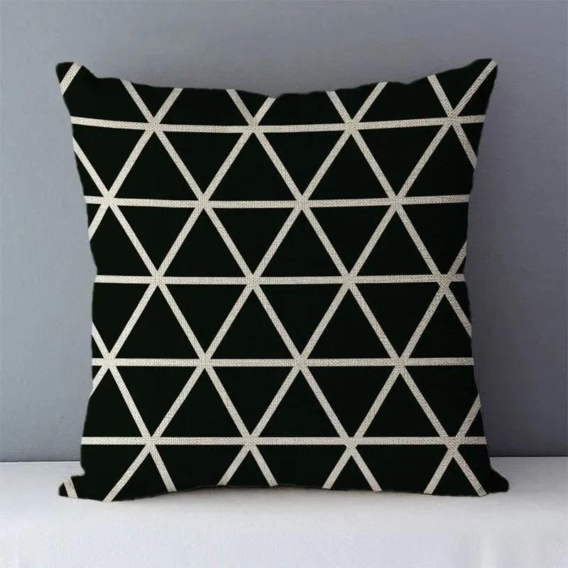 Geometric Cozy Cushion -