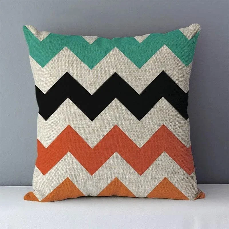 Geometric Cozy Cushion -