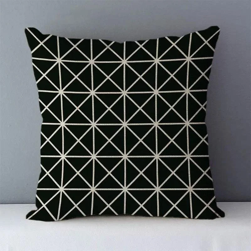 Geometric Cozy Cushion -