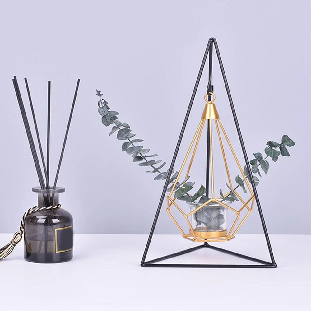 Geometric_Metal_Lantern_-_-4193925 Geometric Metal Lantern -