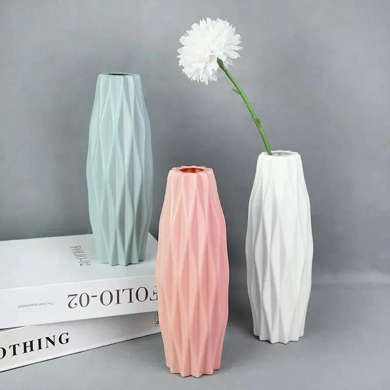 Geometric_Narrow_Flower_Vase_-_-4194016 Geometric Narrow Flower Vase -