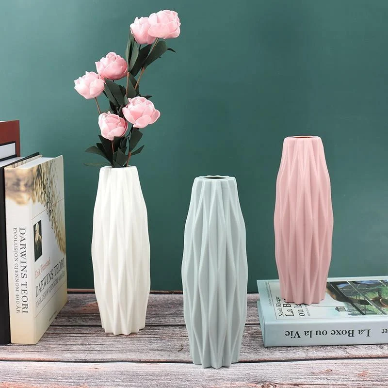 Geometric_Narrow_Flower_Vase_-_-4194020 Geometric Narrow Flower Vase -