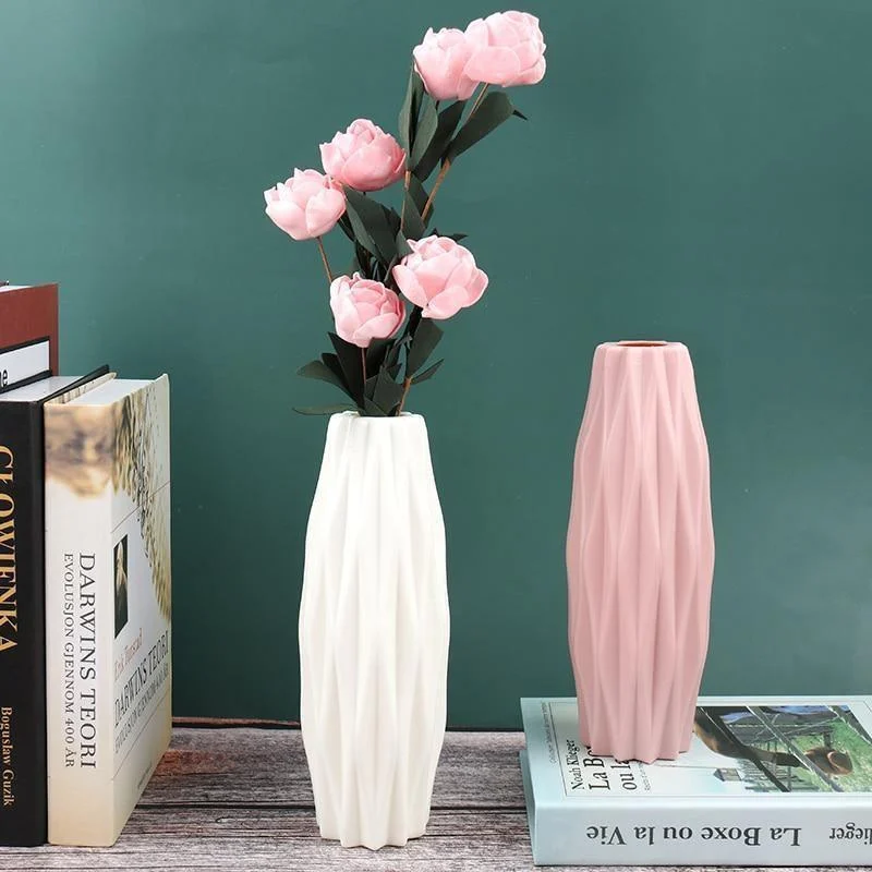 Geometric_Narrow_Flower_Vase_-_-4194037 Geometric Narrow Flower Vase -
