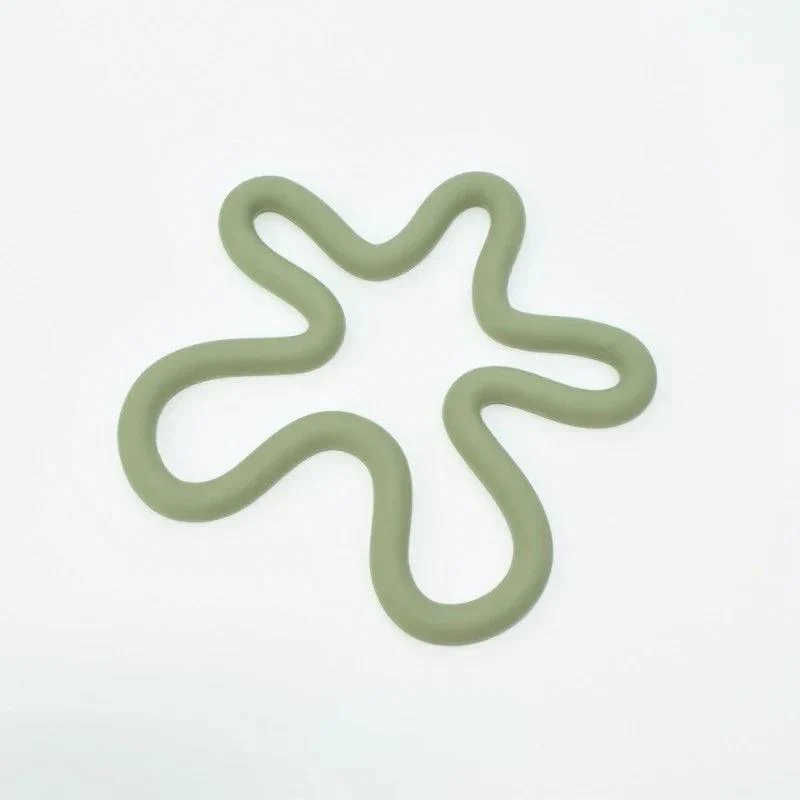Geometric Silicone Mat Coasters -