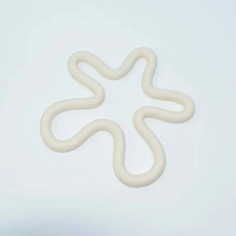 Geometric Silicone Mat Coasters -