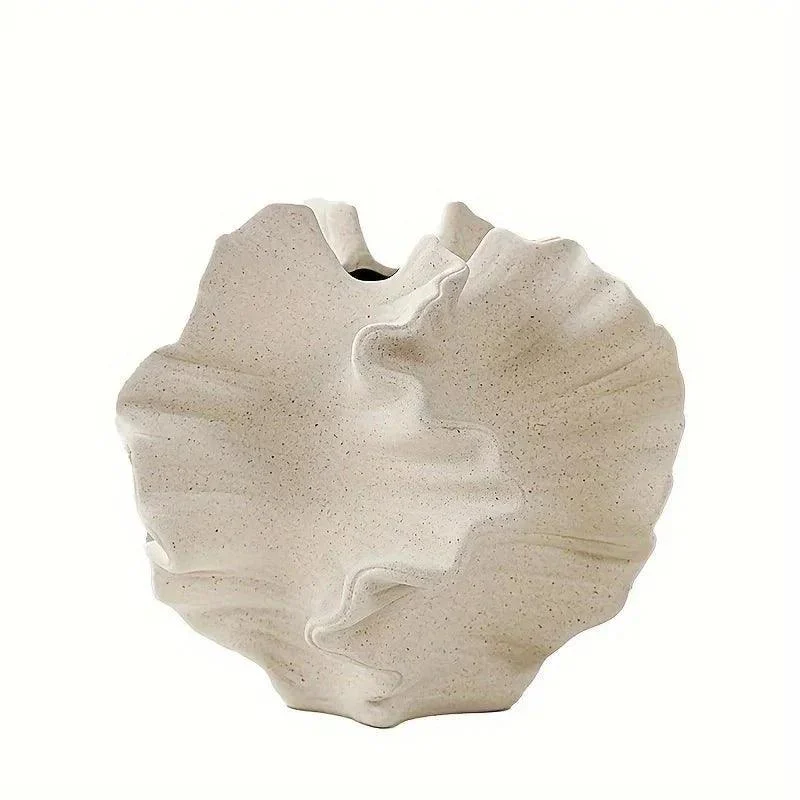 Geometric Wavy Pattern Porcelain Vase -  - #tag1#
