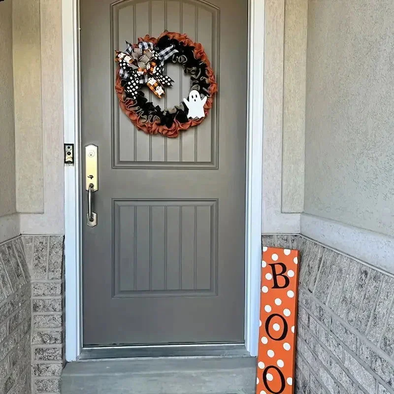 Ghost_Halloween_Wreath_Front_Door_Decor_-_-_tag1_-4236636 Ghost Halloween Wreath Front Door Décor - - #tag1#