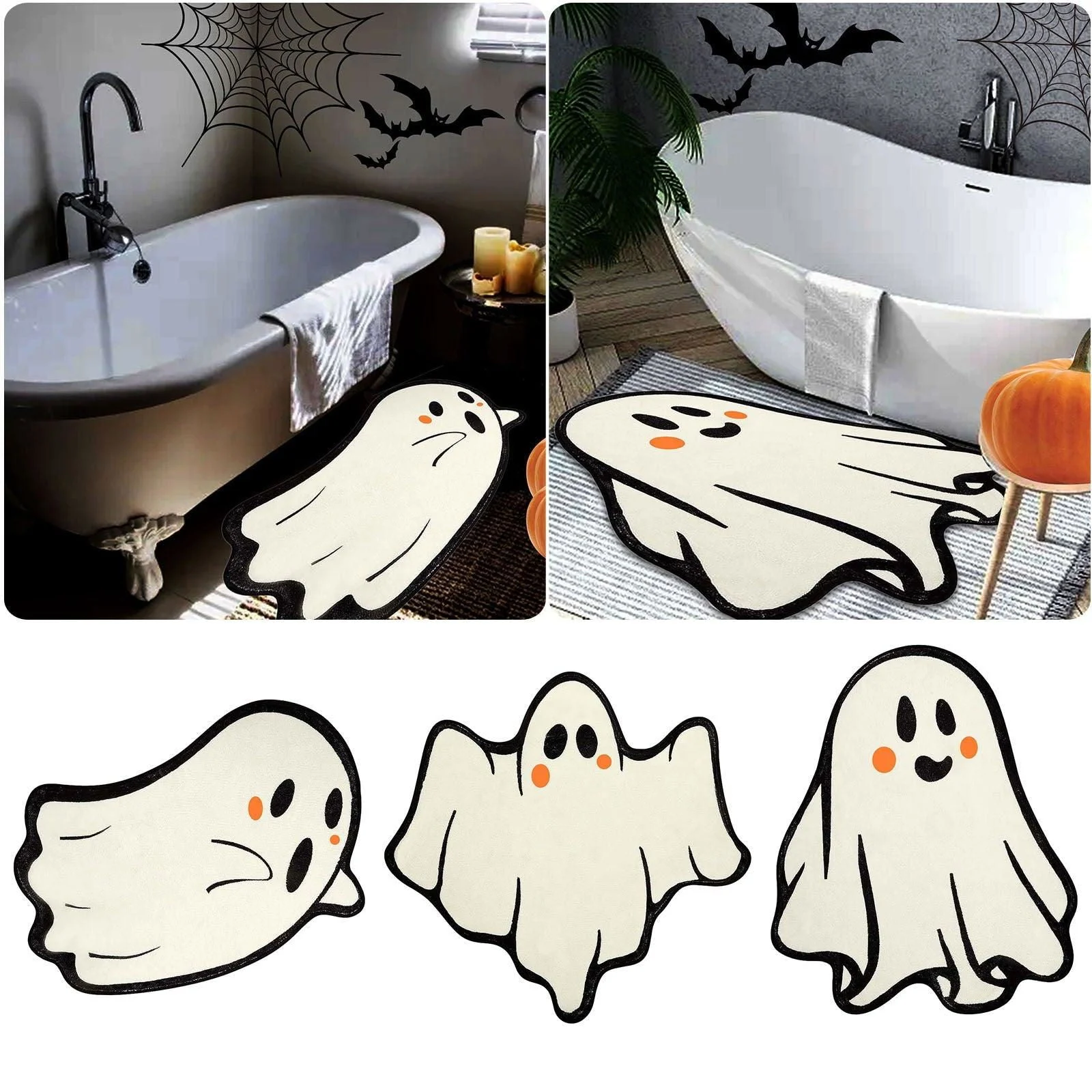 Ghost Kid Halloween Carpet Family - - #tag1#