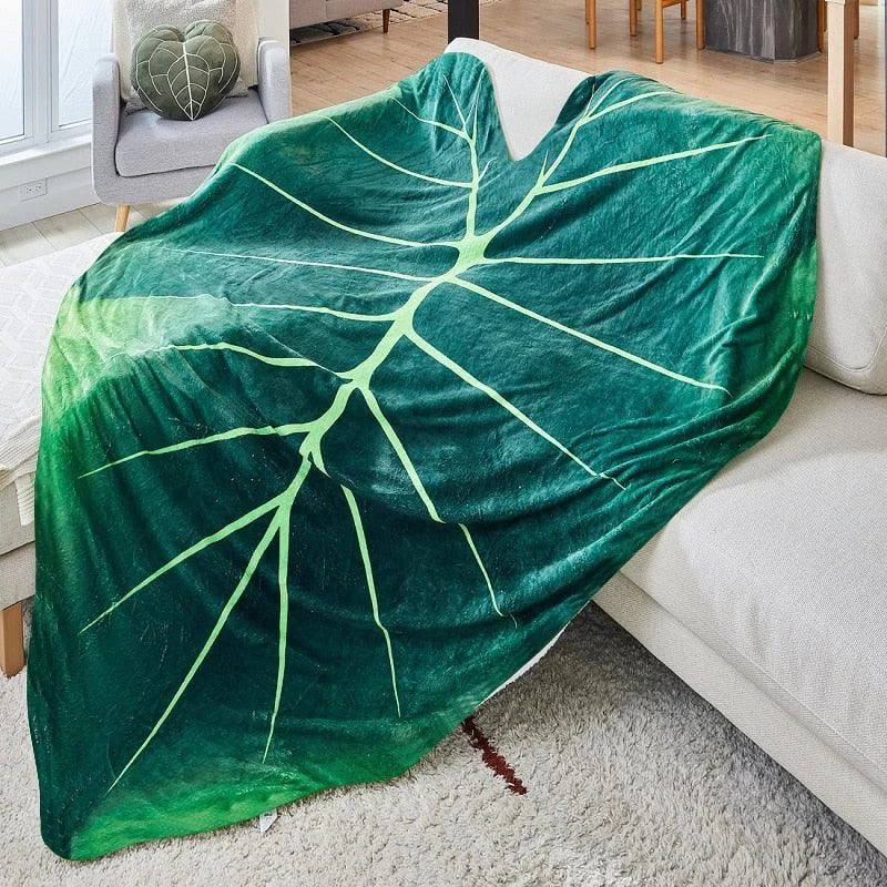 Giant Philodendron Blanket -