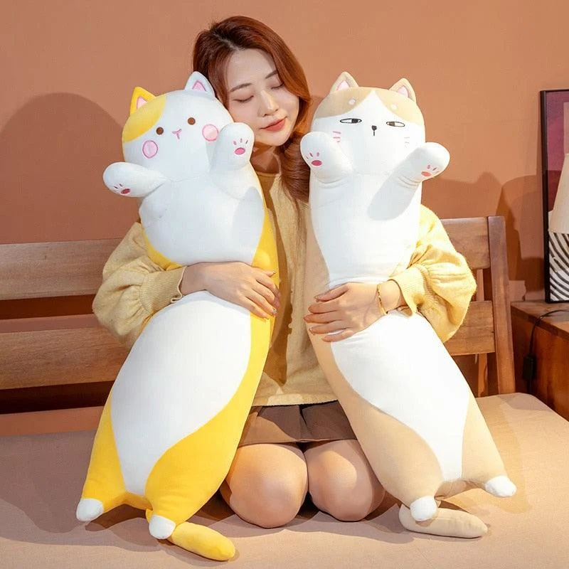Giant Plushy Cat Pillow -