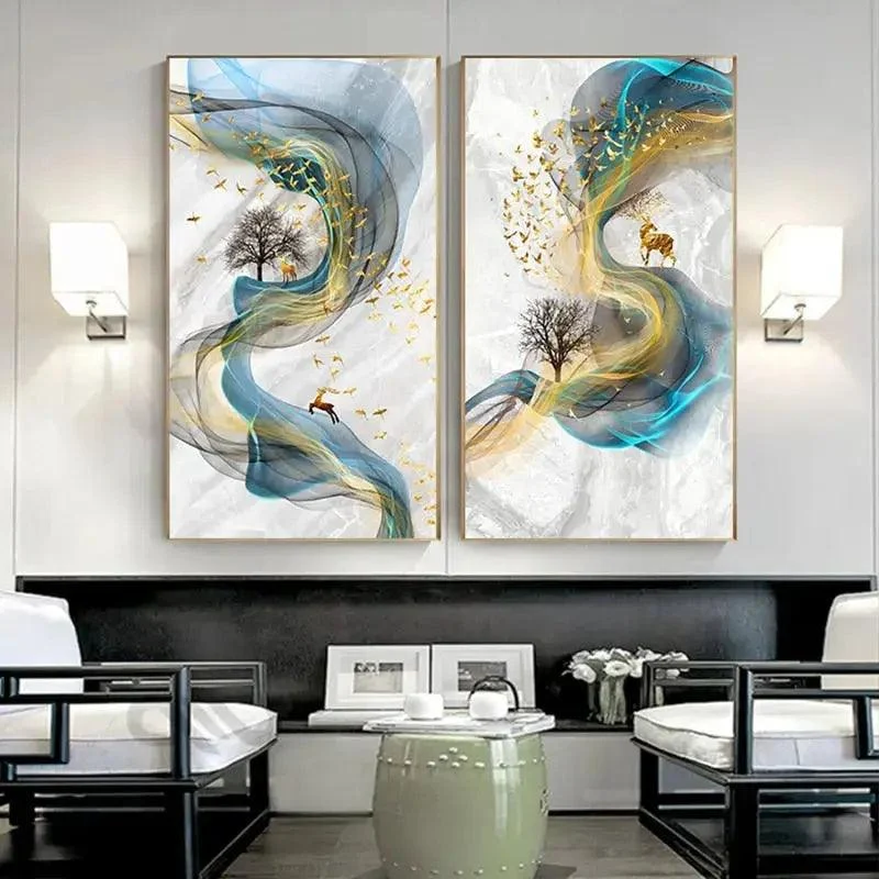 Gilded Deer Decorfaure 1685703534