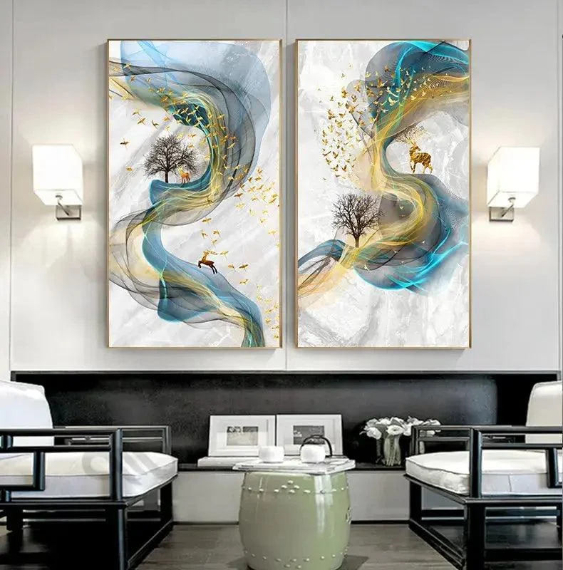 Gilded Deer Decorfaure 1685703723