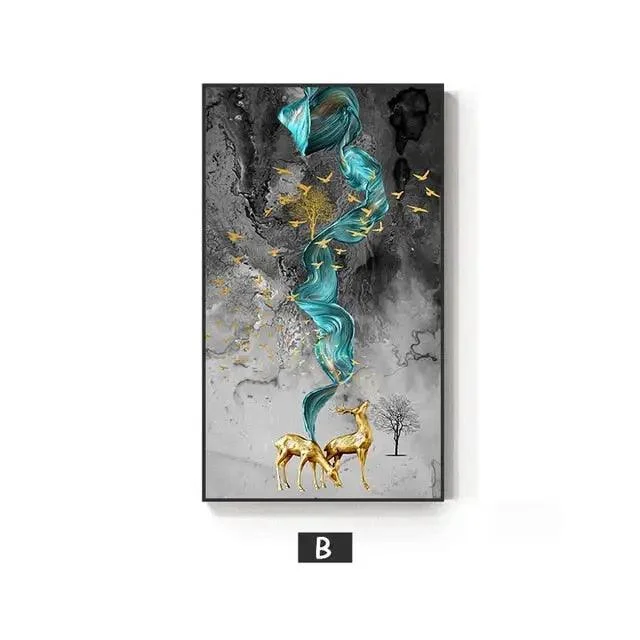 Gilded Deer Decorfaure 1685703761
