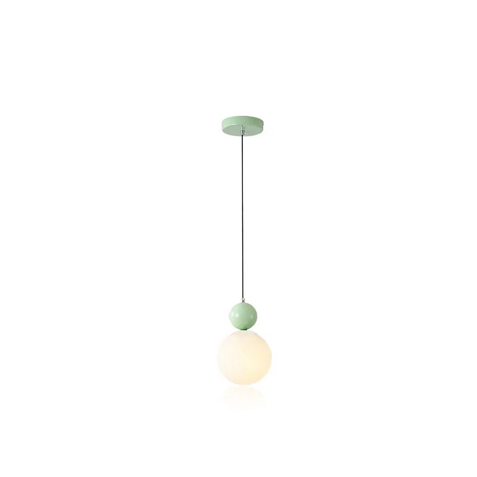 Glass Ball Single Pendant Ceiling Lamp -