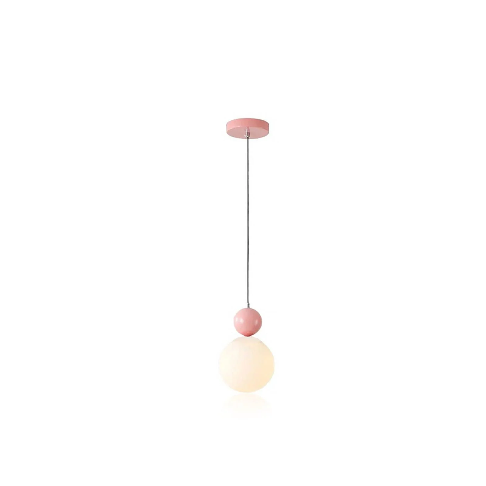 Glass Ball Single Pendant Ceiling Lamp -