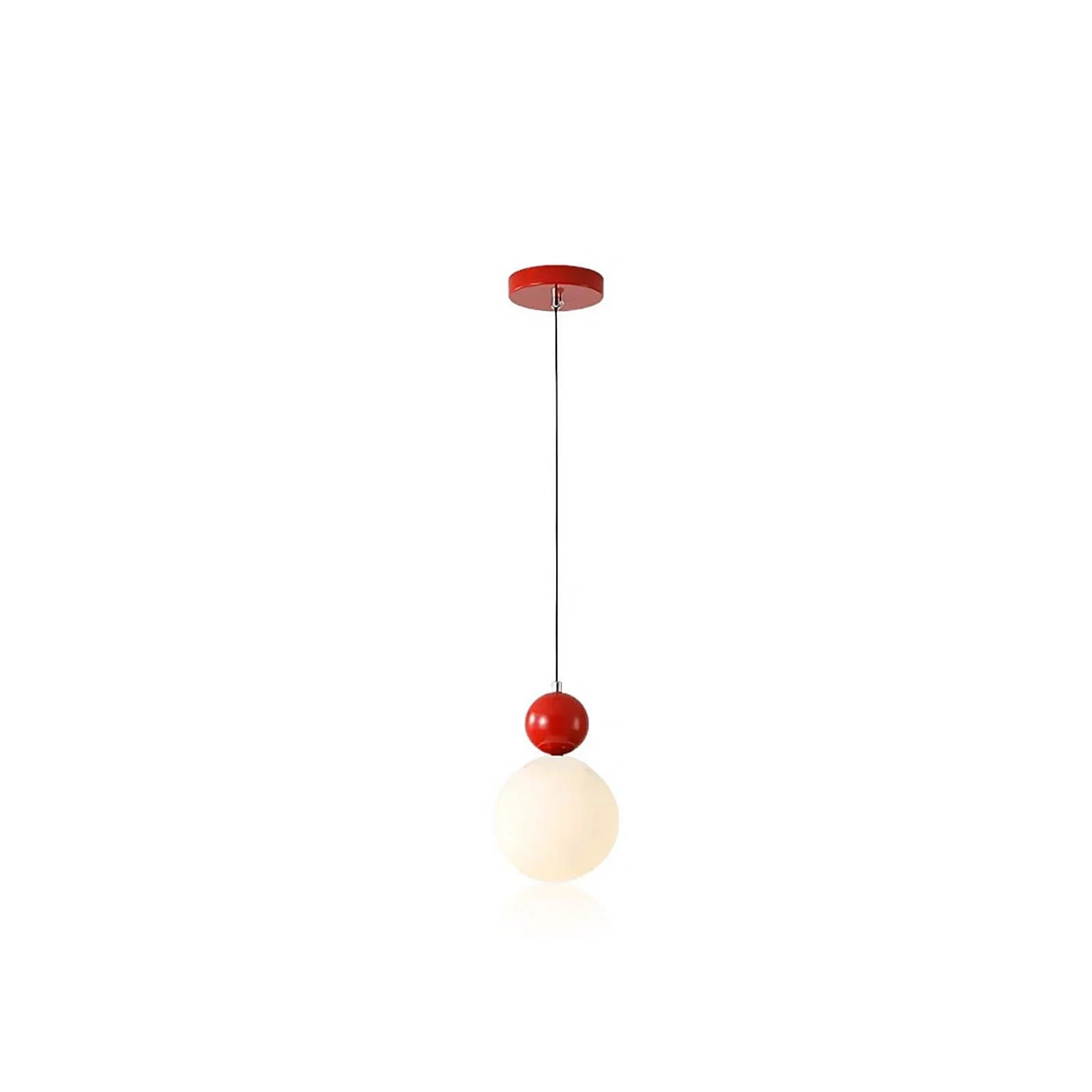 Glass Ball Single Pendant Ceiling Lamp -