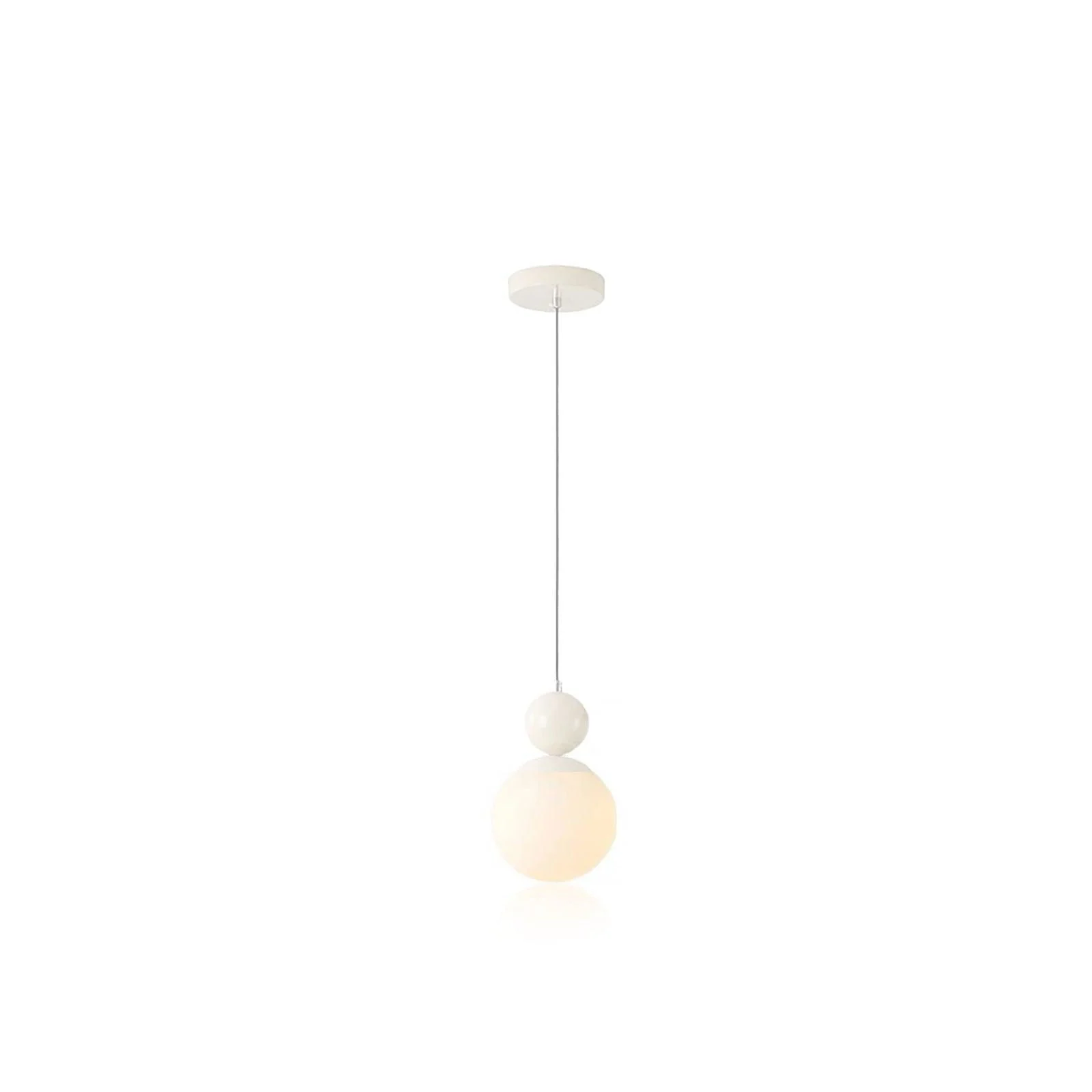 Glass Ball Single Pendant Ceiling Lamp -