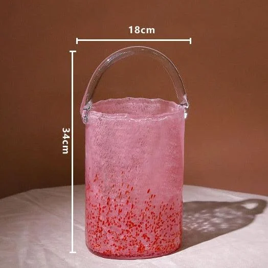 Glass_Hand_Bag_Vase_-_-4195274 Glass Hand Bag Vase -