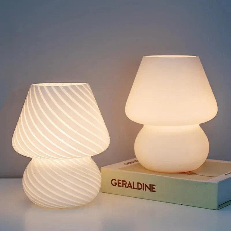Glass_Striped_Mushroom_Table_Lamp_-_-4195549 Glass Striped Mushroom Table Lamp -