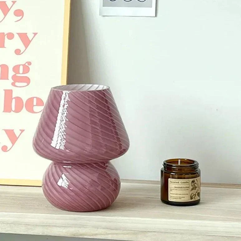 Glass_Striped_Mushroom_Table_Lamp_-_-4195577 Glass Striped Mushroom Table Lamp -