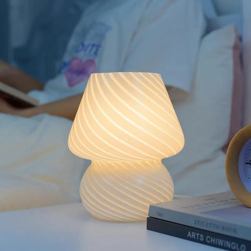 Glass_Striped_Mushroom_Table_Lamp_-_-4195586 Glass Striped Mushroom Table Lamp -