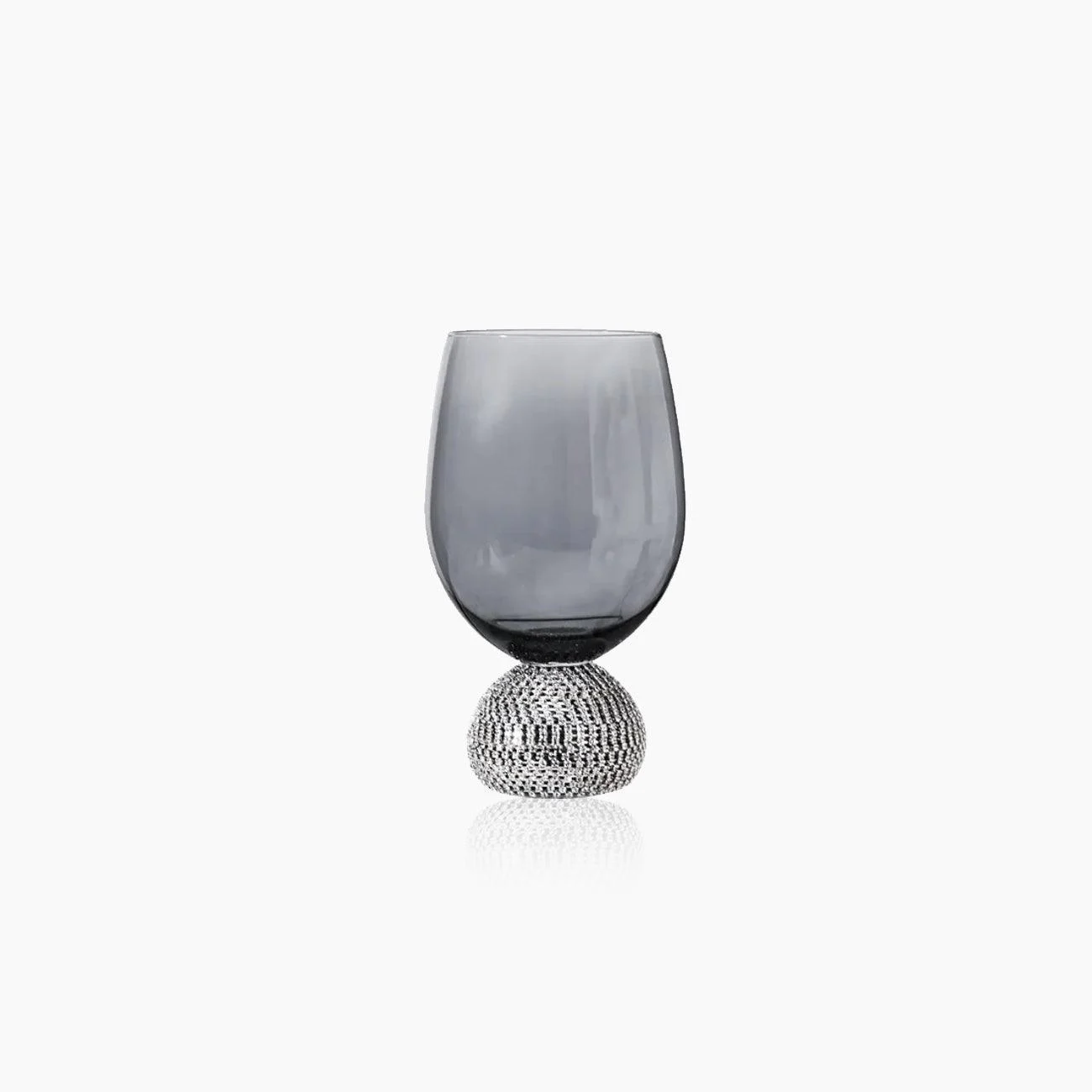 Glitering Crystal Ball Hand-Crafted Glass -
