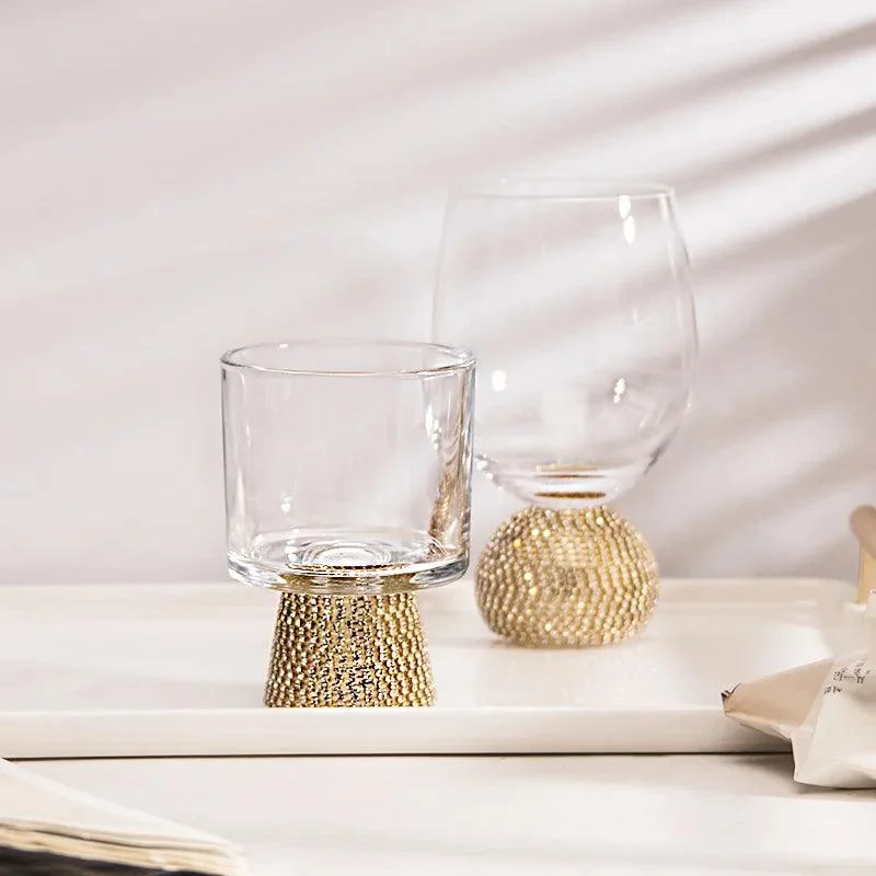 Glitering Crystal Ball Hand-Crafted Glass -