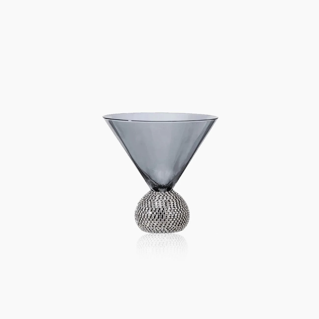 Glitering Crystal Ball Hand-Crafted Glass -