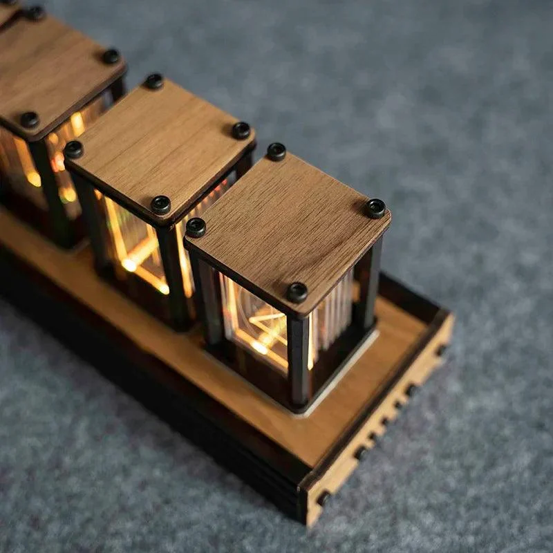 Glow_Nixie_Tube_Wood_Digital_Clock_-_-4196013 Glow Nixie Tube Wood Digital Clock -